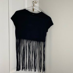 Black crop top! (Never worn)